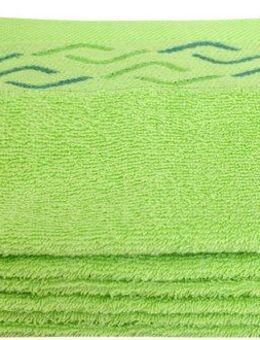 Dyckhoff Seiftuch Wave, (Set, 6-St), mit Jacquard-Bordüre