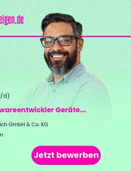 Softwareentwickler (m/w/d) Geräte - Ulm