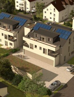 NEUBAU 4,5-Zimmer-Wohnung, Gartenanteil möglich, Effizienzhaus 40, klimafreundlicher Neubau mit Möglichkeit auf zinsvergünst. Darlehen - Rottweil