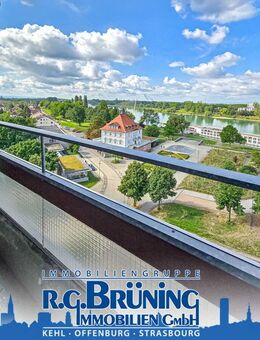 2 Zi-Wohnung mit Blick auf den Rhein - Kehl