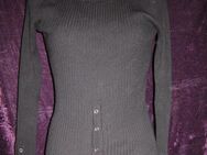 NEUw * Edel * klassisch * modern * DESIGNER * Bodycon * Feinstrick * Fein- Strick * Pullover * Gr. 38- 40/ S- M * schwarz * Gothic * - Riedlingen