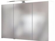 welltime Spiegelschrank Baabe Breite 100 cm, mit 3D-Effekt, dank 3 Spiegeltüren