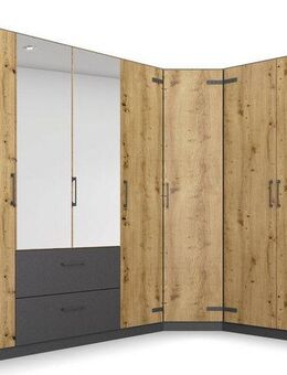 rauch Schrank-Set Holmes, mit Applikationen "Industrial Style"