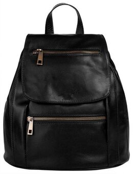 Samantha Look Cityrucksack, echt Leder, Made in Italy