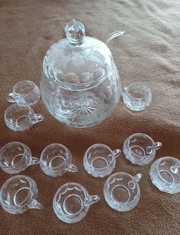 Bowle Set aus Bleikristall wunderschön 13 Teile - Bielefeld