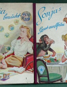 2 alte Mädchenbücher aus der Sonja-Reihe - Niederfischbach