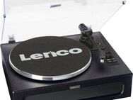 Lenco LS-430 Plattenspieler mit 4 Lautsprechern Plattenspieler (Riemenantrieb)