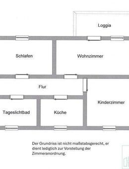 Sehr schöne 3-Raum-Wohnung mit Loggia auf der Dr.-Salvador-Allende-Straße in Bautzen zu vermieten. - Bautzen