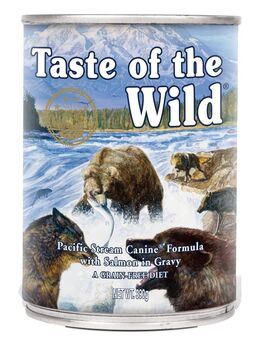 4 + 2 gratis! 6 x 390 g Taste of the Wild - Pacific Stream