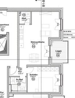 Helle gut aufgeteilte Wohnung KFW 40 QNG Energiesparhaus mit guter Lux-Anbindung - Trier
