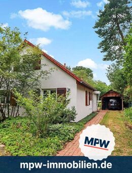 Einfamilienhaus mit Potenzial in toller Lage: alternativ mit Einliegerwohnung - Falkensee