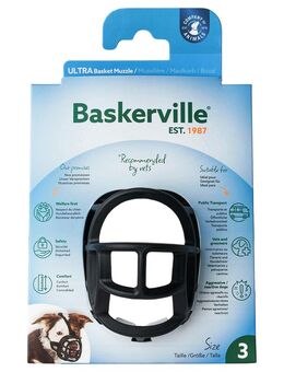 Maulkorb Baskerville Ultra 2.0 - Größe 4, z.B. Dalmatiner, Pointer