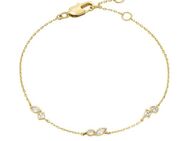 Fossil Armband Schmuck Geschenk Metall ELLIS, JA7288710, mit Zirkonia (synth)