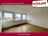 Bezugsfrei! Frisch renovierte 4- Zimmer-Dachgeschosswohnung zentrumsnah! - Vechta