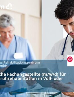 Medizinische Fachangestellte (m/w/d) für die Akut-Frührehabilitation in Voll- oder Teilzeit - Bonn