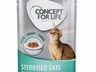 Gemischtes Sparpaket Concept for Life Gelee & Soße 24 x 85 g  - Sterilised in Soße und Gelee