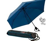 EuroSCHIRM® Taschenregenschirm light trek® ultra, marine, besonders leicht, kompakte Größe
