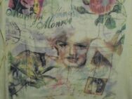 Marilyn Monroe breiter Schal gelb 180 x 110 BW / Seide - Rödermark Zentrum
