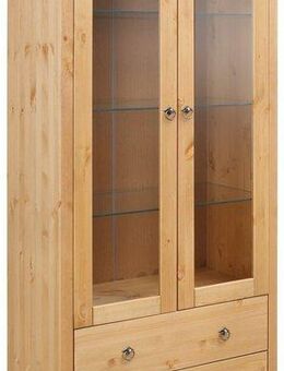 Home affaire Vitrine Gotland Breite 80 cm, Höhe 178 cm, mit Glastüren, aus massiver Kiefer, FSC®