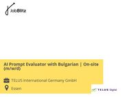 AI Prompt Evaluator with Bulgarian | On-site (m/w/d) - Essen
