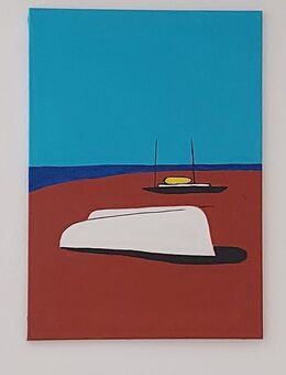 Das Boot am Ufer - München