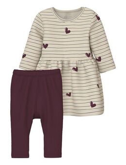 Name It Midikleid NBFVANDORA LS DRESS SET W LEGGING (Set, 2-tlg)