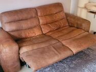 Relaxcouch Leder elektrisch 2 Sitzer - Düsseldorf