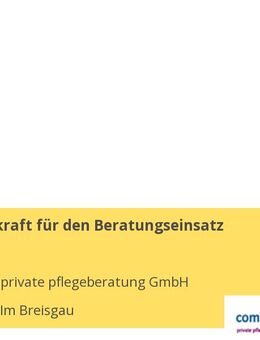 Pflegefachkraft für den Beratungseinsatz (m/w/d) - Freiburg (Breisgau)