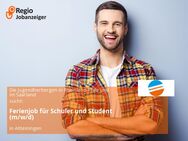 Ferienjob für Schuler und Student (m/w/d) - Altleiningen