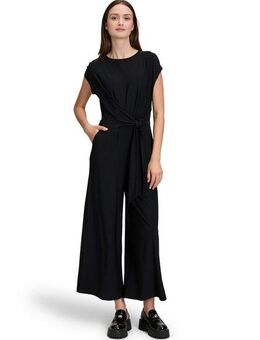 Cartoon Overall Cartoon Damen Jumpsuit mit Bindegürtel (1-tlg)