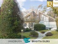 Individuelles Architektenhaus mit Wellnessbereich, Innenpool in ruhiger Lage m. parkähnlichem Garten - Verden (Aller)