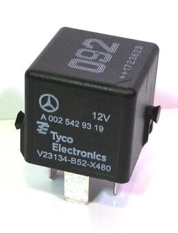 Original Mercedes-Benz Relais Nr. 092 / A0025429319 / V23134-B52-X480 - 12V - Biebesheim (Rhein)