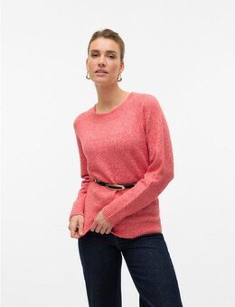 Vero Moda Rundhalspullover VMDOFFY LS O-NECK BLOUSE GA NOOS