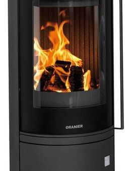 Oranier Kaminofen Arena 2.0, 7 kW, Zeitbrand, (2-tlg), Abdeckplatte aus Glas