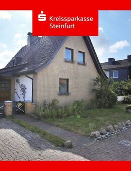 Doppeltes Potenzial: Einfamilienhaus mit großem Baugrundstück in Lotte-Büren - Lotte