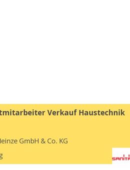 Innendienstmitarbeiter Verkauf Haustechnik (m/w/d) - Straubing