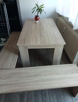 Neu Ikea Esszimmertisch 2 Bänken Massiv Eiche für die Familie - Ingolstadt