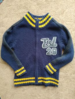 Strickjacke, blau, Gr. 128 - Bonn