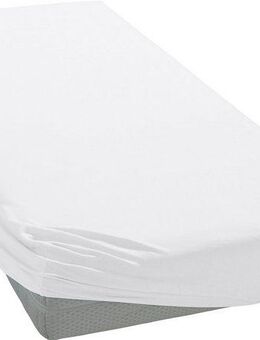 Janine Spannbettlaken MAKO-FEINJERSEY 5007, Mako-Jersey, Gummizug: rundum, (1 Stück), aus 100% Baumwolle, für Matratzen bis 26 cm Höhe