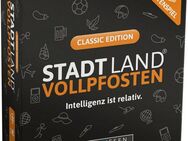 Denkriesen Spiel Stadt Land Vollpfosten, Classic Edition, Familienspiel, Made in Germany