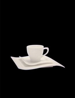 Kaffee - Geschirr Set 36Teile Farbe Weiß Neu ohne Verpackung Chiara - Fränkisch-Crumbach