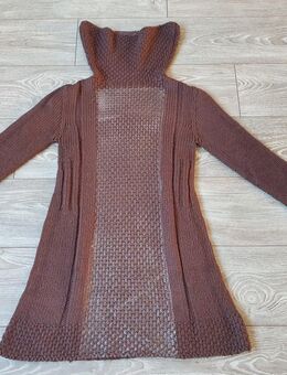 Damen Woll Rollkragen-Pullover Lang "Tricomix" Gr.M Braun **Top** Anschauen - Köln