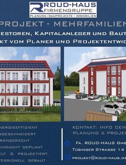 + EXKLUSIVES MEHRFAMILIENHAUS-PROJEKT! + - Sankt Georgen (Schwarzwald)