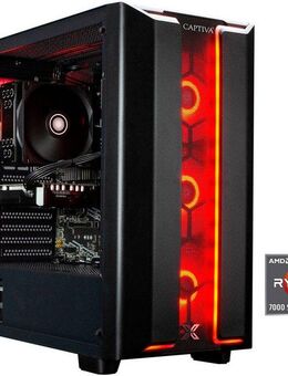 CAPTIVA Advanced Gaming R94-037 Gaming-PC (AMD Ryzen 7 7700X, GeForce RTX 5060, 16 GB RAM, 1000 GB SSD, Luftkühlung)