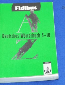 Fidibus  Deutsches Wörterbuch  5 - 10    Klett Schulbuchverlag - Gladbeck Zentrum