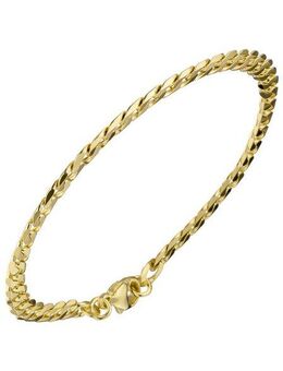 JOBO Goldarmband, Panzerarmband 333 Gold 21 cm