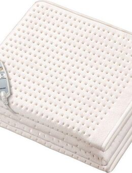 BEURER Wärmeunterbett UB 100 für ein kuschelig warmes Bett, maschinenwaschbar, Spannbetttuch-Form, mit 2 Wärmezonen für Körper und Füße