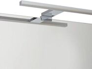 Loevschall Spiegelleuchte LED Aufsatzleuchte Lagan, LED fest integriert, Warmweiß, inkl. Transformator