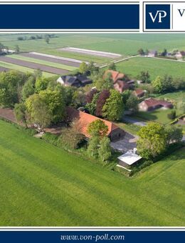 Resthof mit großer Scheune und herrlichem Grundstück - Großheide