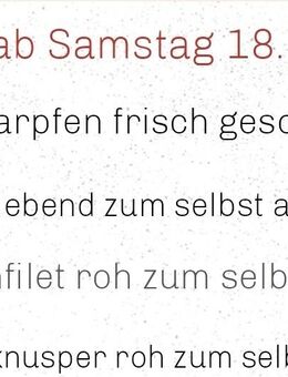 Speisekarpfen frisch - Gerhardshofen